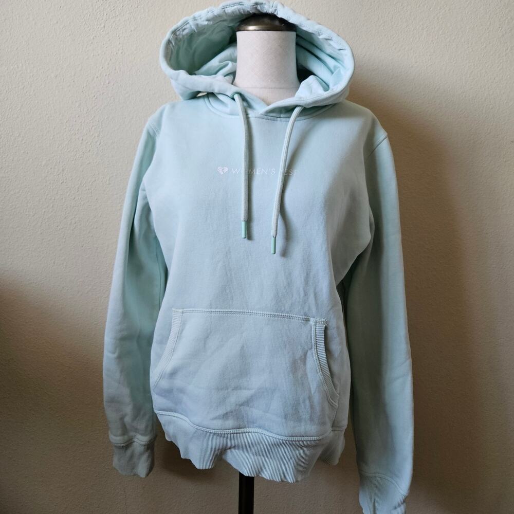 Woman's Best Sports Hoodie Medium Baby Blue